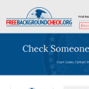 FreeBackgroundCheck Org Reviews