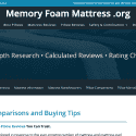 Memory Foam Mattress Reviews