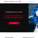 Murder Mystery in a Box Reviews