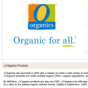 O Organics Reviews