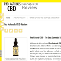 Pro Naturals CBD Reviews