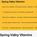 Spring Valley Vitamins Reviews