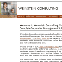 Weinstein Consulting Reviews